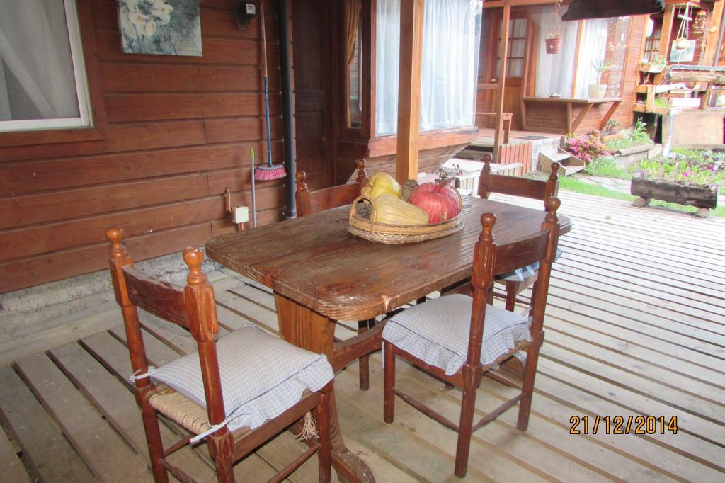 Cabana Ruca Quimey Villarrica Værelse billede